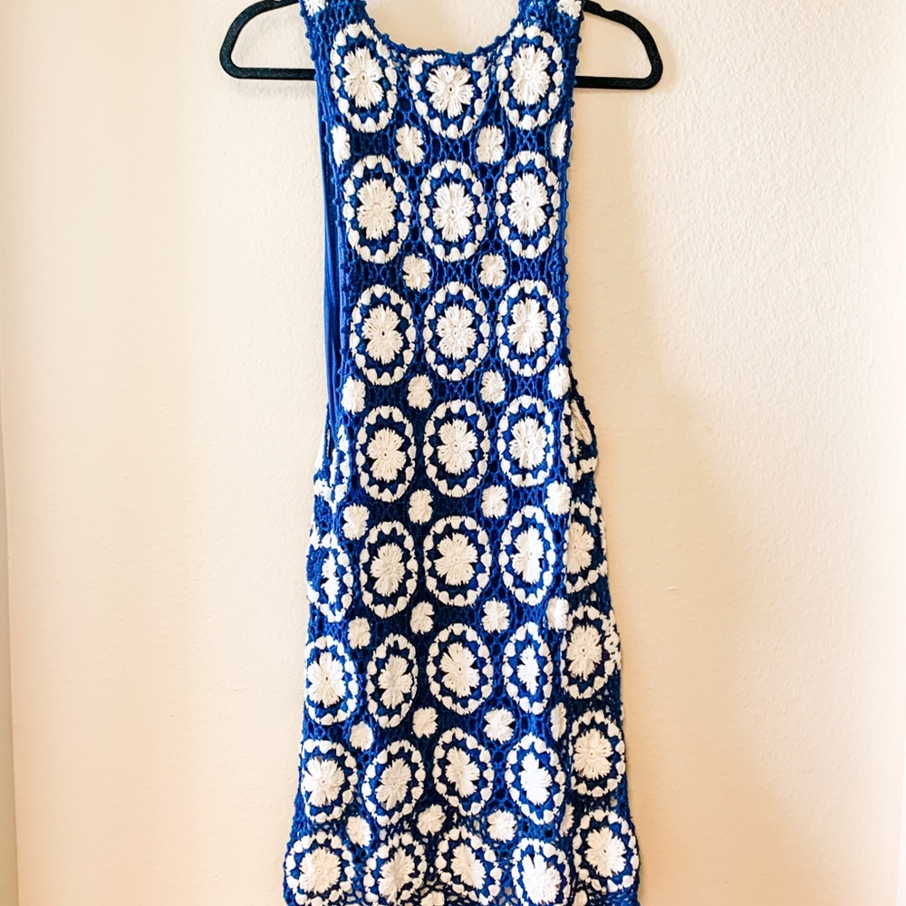 Free People Delilah Navy dress
